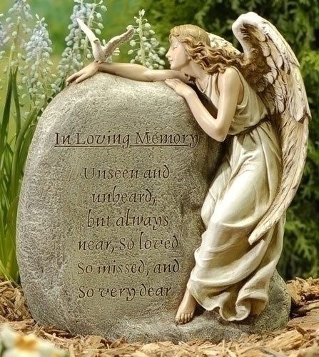 Angelic Memory In Loving Memory Memorial Angel Figure – Beattitudes Religious Gifts