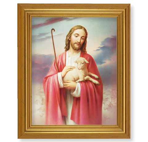Jesus The Good Shepherd Framed Print