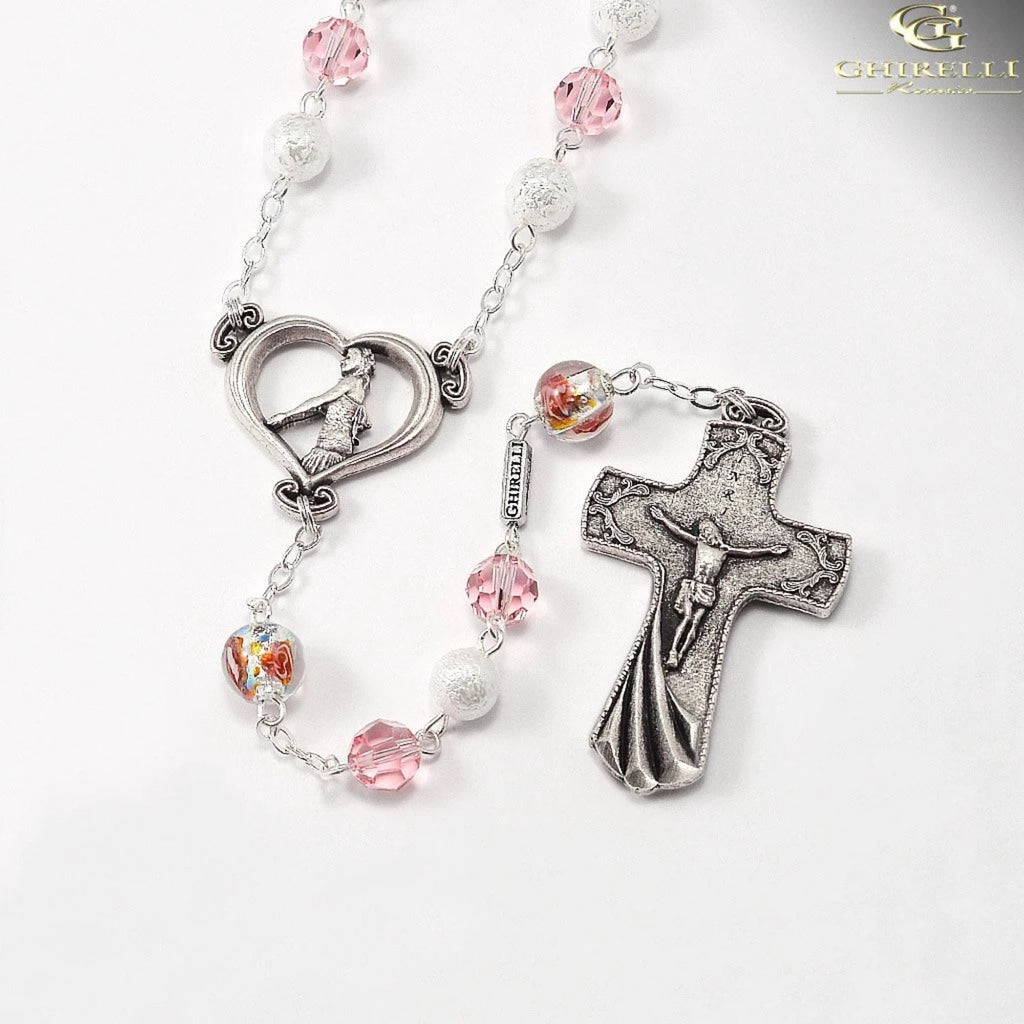 Wedding Rosary for the Bride with Swarovski by Ghirelli