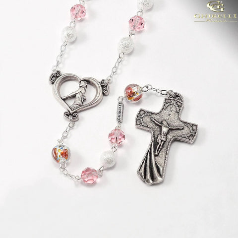 Wedding Rosary for the Bride with Swarovski by Ghirelli