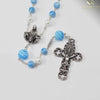 Miraculous Medal Rosary with Genuine Murano Beads by Ghirelli