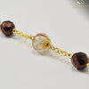 Madonna And Child Rosary for Women in Antique Copper by Ghirelli
