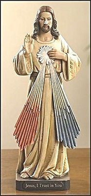 Divine Mercy of Jesus Statue    Toscana Collection