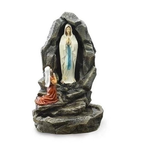 Our Lady of Lourdes Table Top Fountain