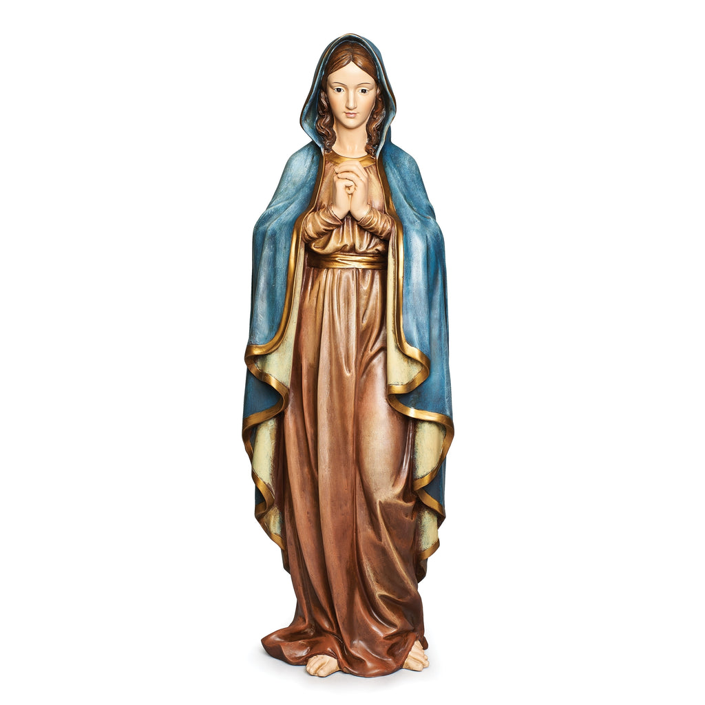 Praying Madonna Our Lady of Grace 37" Church Statue