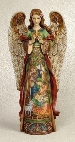 Angel With The Holy Nativity In The Skirt Statue  Joseph Studio