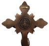 Saint Benedict Wall Or Standing Altar Crucifix Large size 24 inch