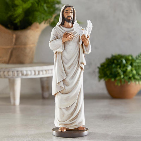Jesus Receives The Holy Spirit Statue
