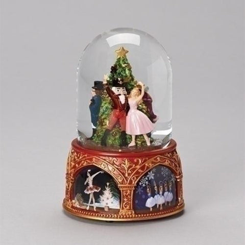 Nutcracker Ballet Musical Glitter Dome Christmas Decoration