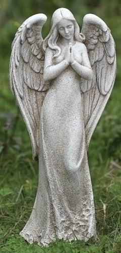 Praying Angel Garden Figure Or Memorial Angel From Joseph Studio