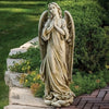 Praying Angel Garden Figure Large Size 36" Tall Indoor Or Outdoor