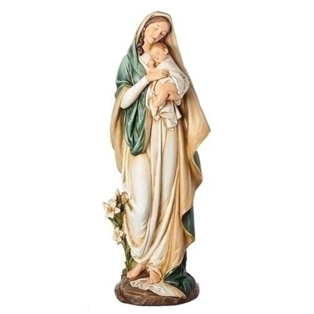 Madonna and Child with Lilies figure