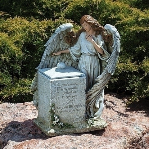 Memorial Angel Box Garden Grave Or Home