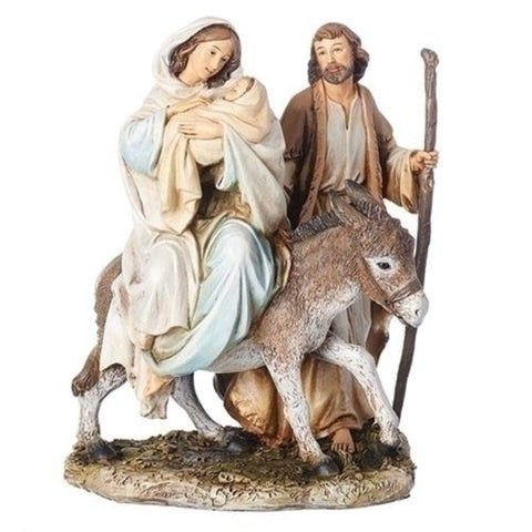 Flight To Egypt Madonna And Child Figure