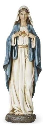 Immaculate Heart Of Mary Figure 14" Tall From The Joseph Studio