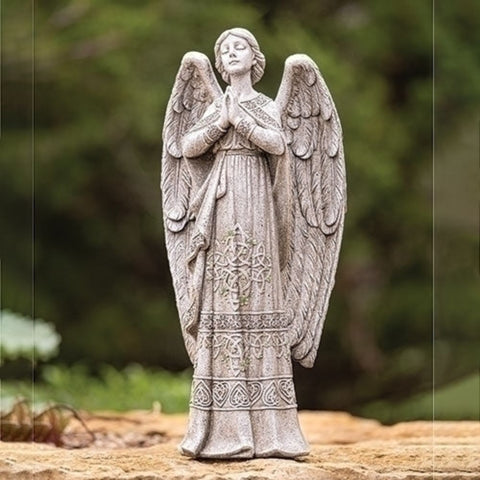 Irish Celtic Angel Garden Figure
