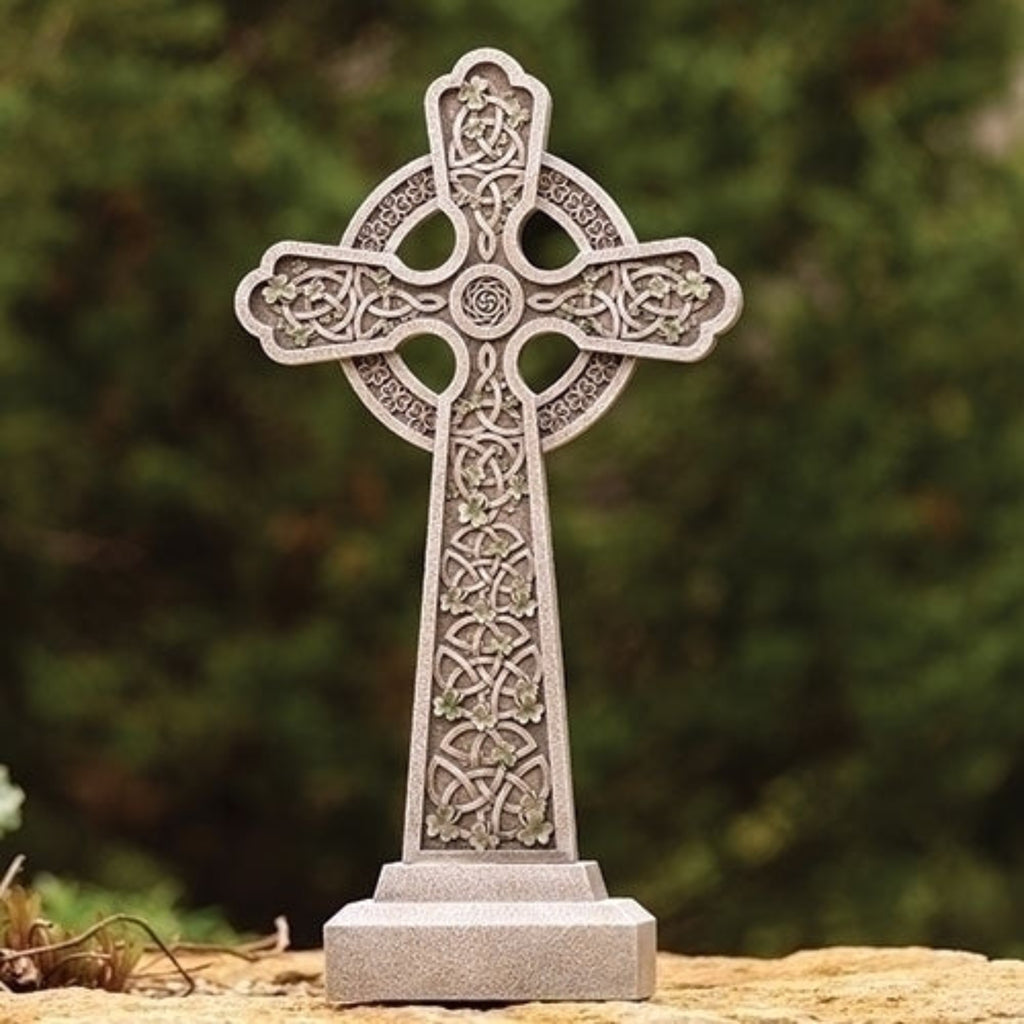 Irish Celtic Garden Cross Home Garden Memorial – Beattitudes Religious ...