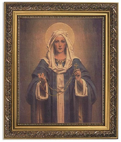 Madonna Of The Rosary Print By Artist CB Chambers