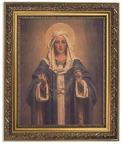 Madonna Of The Rosary Print By Artist CB Chambers