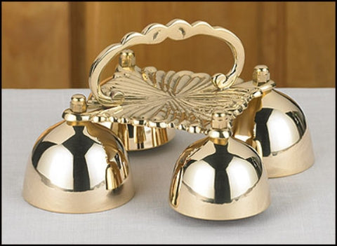 Brass Sacristy Bells for Altar Mass