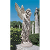 Heavens Guardian Angel Garden Memorial Statue Large 38 Inch Tall