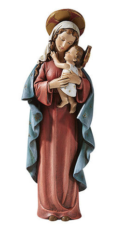 Madonna and Child Statue M.I. Hummel  Hand Painted Madonna Collection