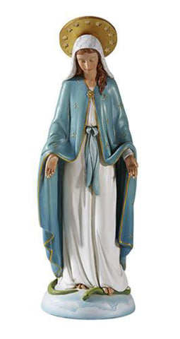 Madonna Our Lady Of Grace Statue M.I. Hummel  Hand Painted Madonna Collection
