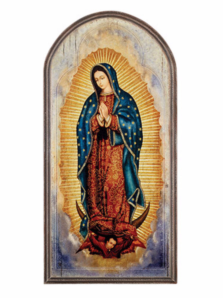 Our Lady of Guadalupe wall Icon Plaque Large size
