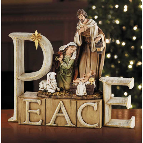 Peace Holy Nativity Statue