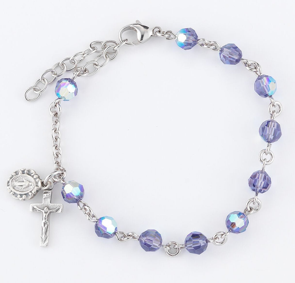 Crystal rosary online bracelet