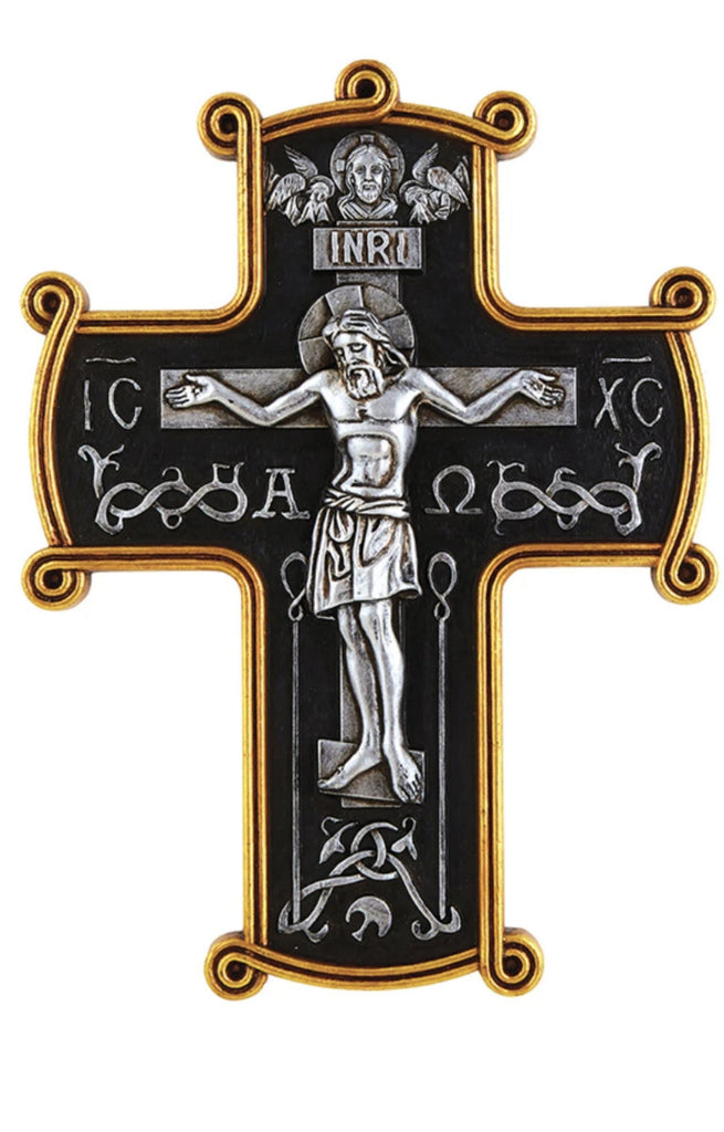 Ornate Byzantine Wall Cross