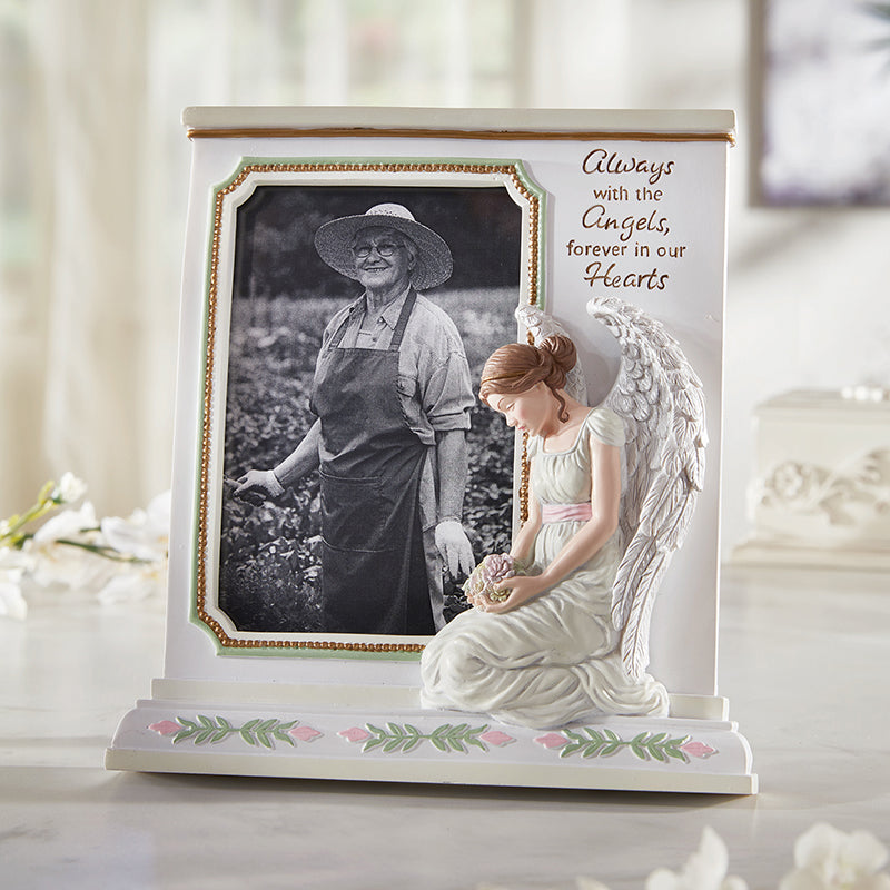 Memorial Angel Photo Frame Always With The Angels Forever In Our Hearts