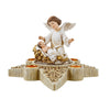 Christmas Angel Two Piece Nativity Angel Advent Candle Holder