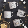 My Cup Runneth Over Coffee Or Tea Mug Inspirational Gift Set of 2