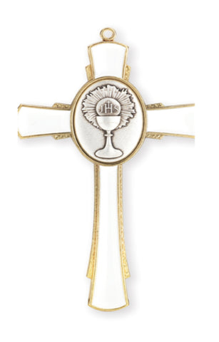 First Communion Cross With Chalice