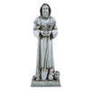 Saint Fiacre Garden Statue 24 Inch Tall