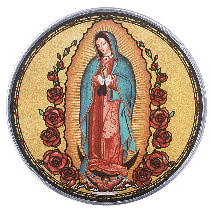Our Lady Of Guadalupe Glass Art