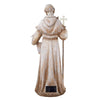 Saint Francis Solar Planter Garden Or Gravesite Statue
