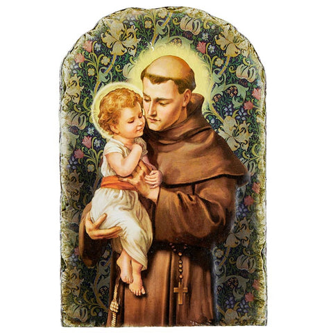 Saint Anthony Wall Plaque For Home Or Garden