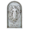 Bless this house Angel wall plaque for home or patio