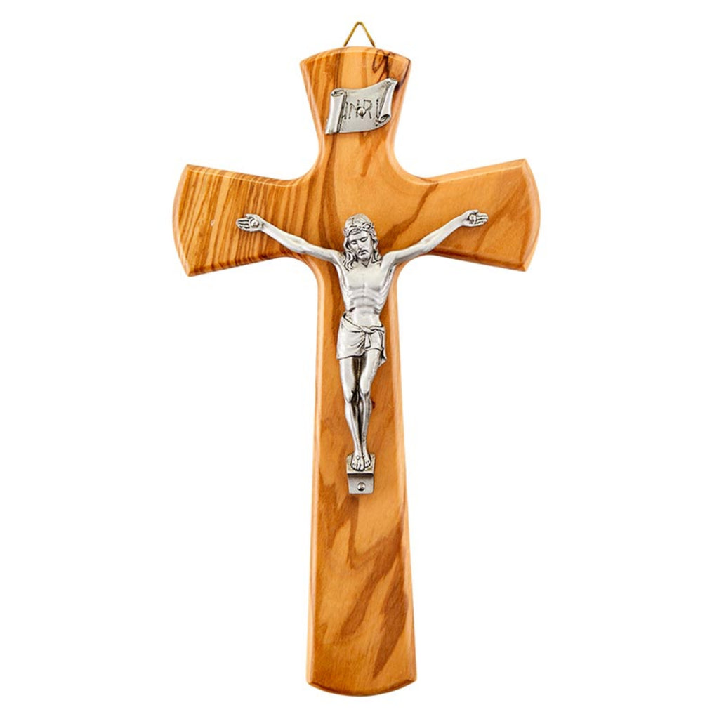 Olive Wood  Wall Crucifix