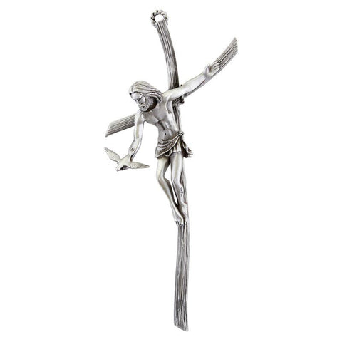 Jesus With Dove Gift of The Spirit Crucifix