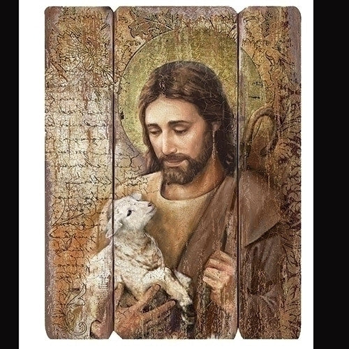 Jesus  The Good Shepherd  Wall Panel