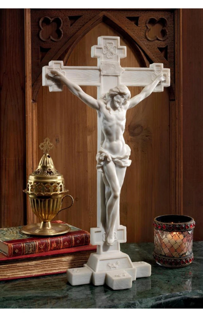 Body of Christ standing crucifix 
