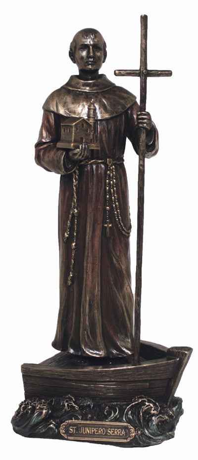 Saint Junipero Serra Figure 9" tall  Veronese collection