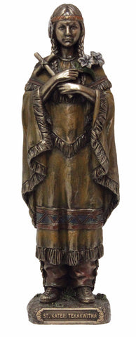Saint Kateri Tekakwitha Bronze Style Veronese Collection