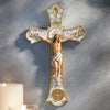 Wedding wall crucifix 