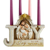 Joy World Nativity Candle Holder