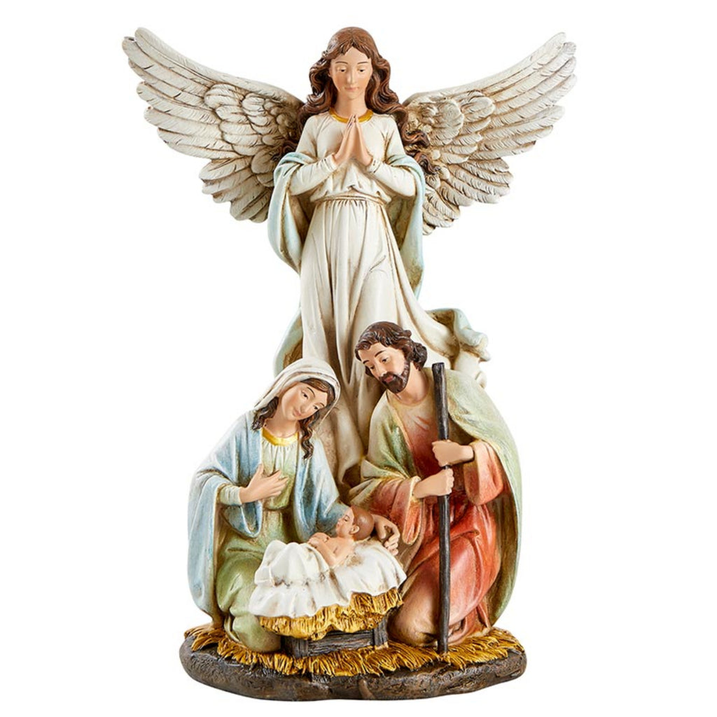 Holy Family With Angel Figure