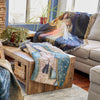 Saint Benedict Tapestry Throw Blanket